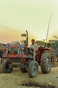 Man on Tractor