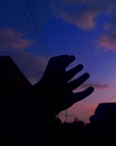 Hand in Silhouette