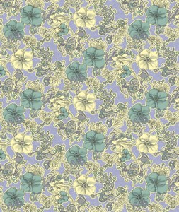 All Over floral Pattern For Textile Use.