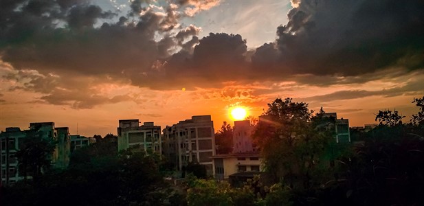 Sunshine and Clouds-Nature and Landscapes