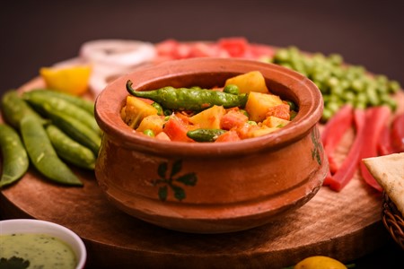 Mix Vegetable/Sabzi in Matti ki handi