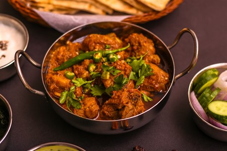 Chicken Karahi -isolated