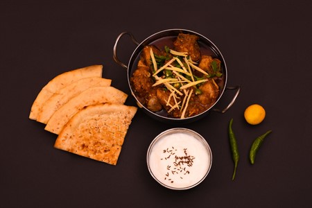 Chicken Ginger with Naan