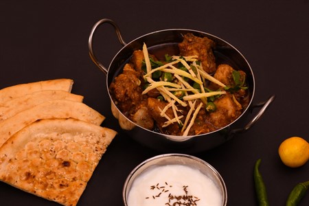 Chicken Ginger with Naan