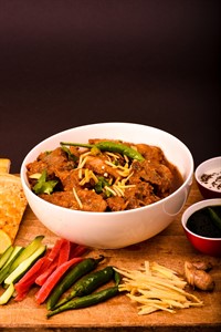 Chicken Ginger with Naan