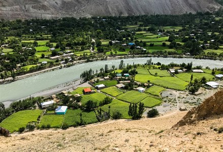 GHIZER river