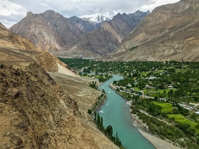 ariel view hakis valley