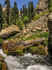 Nature waterfall 