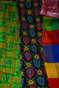 Colorful Punjabi Cultural Clothes 