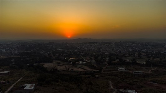 Sunset in Islamabad