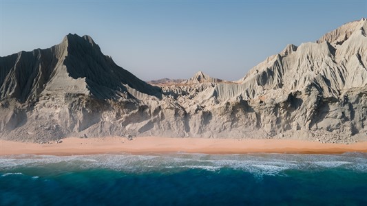 Beautiful beach in Balochistan