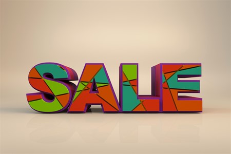 Sale - Mega Sale 3d Typo