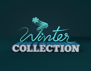 Winter Collection 3d Typography