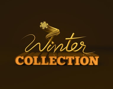 Winter Collection 3d Typography