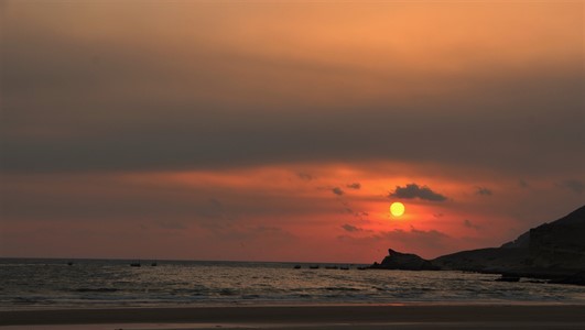 Sunset at Kund Malir, Balochitan 