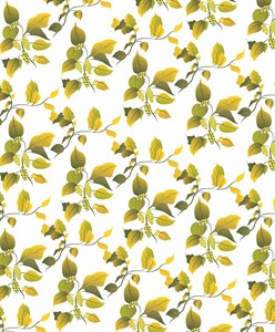 yellow leaves pattern