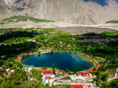 Shangrella lake Skardu 